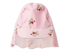 Lyserød solhat med jordbærprint fra Name It 13226593 fragrant lilac